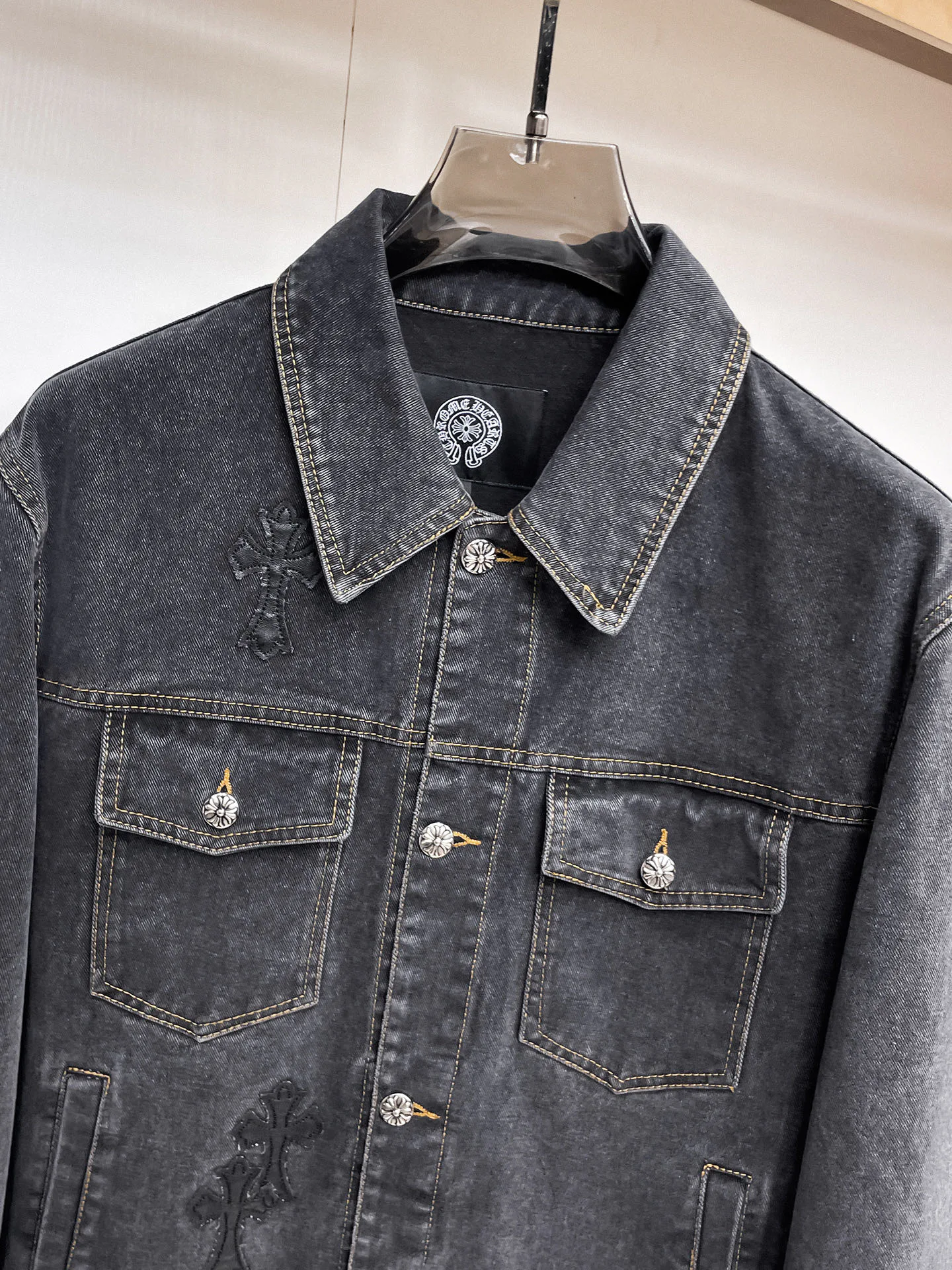 Куртки И Пуховики Мужские Chrome Hearts 18197213