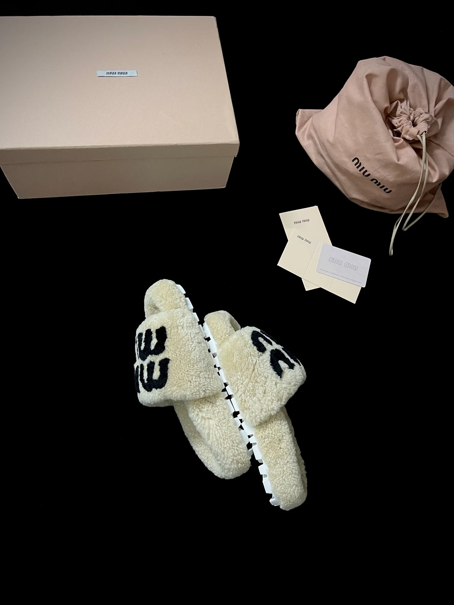 Тапочки Женские Miu Miu 189636