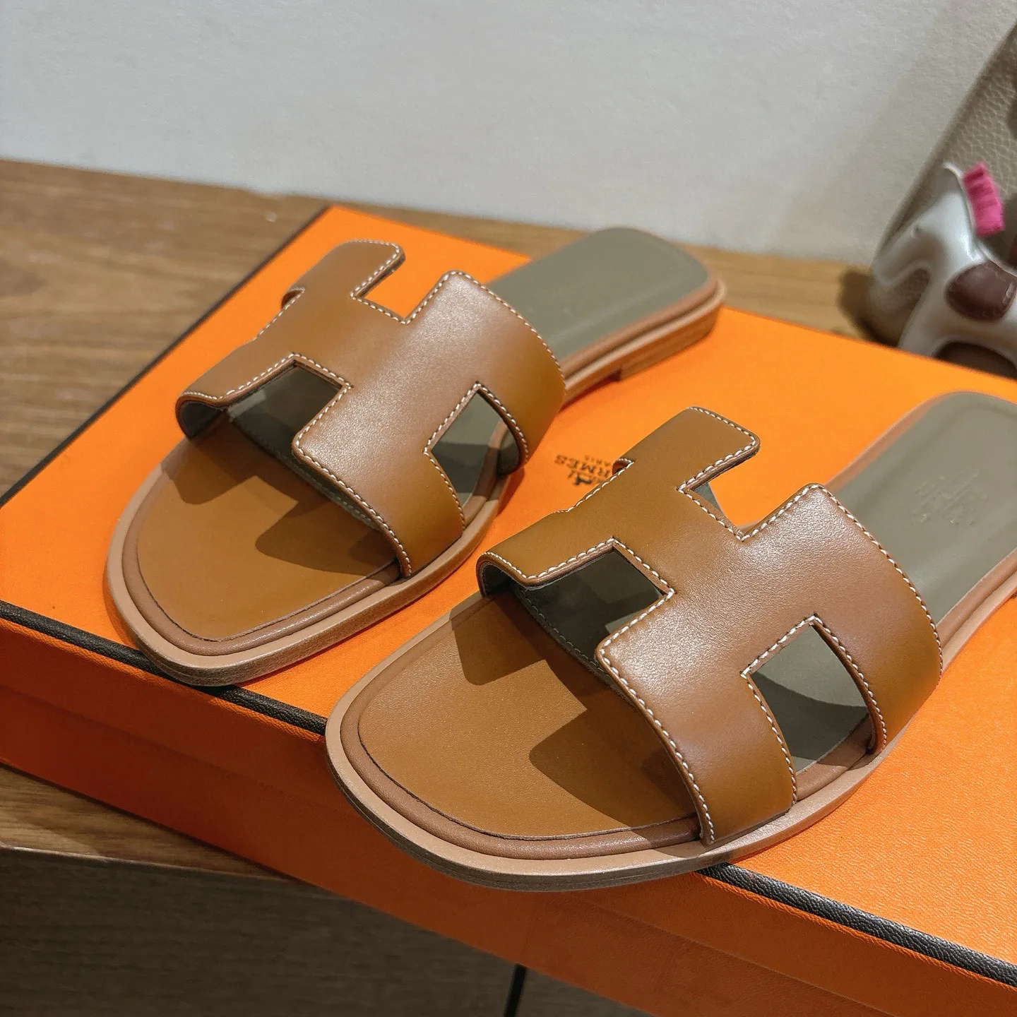 Шлепанцы Женские Hermes 396960