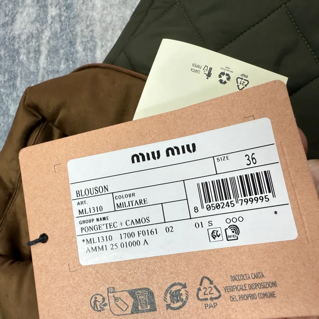 Куртки И Пуховики Женские Miu Miu 213153