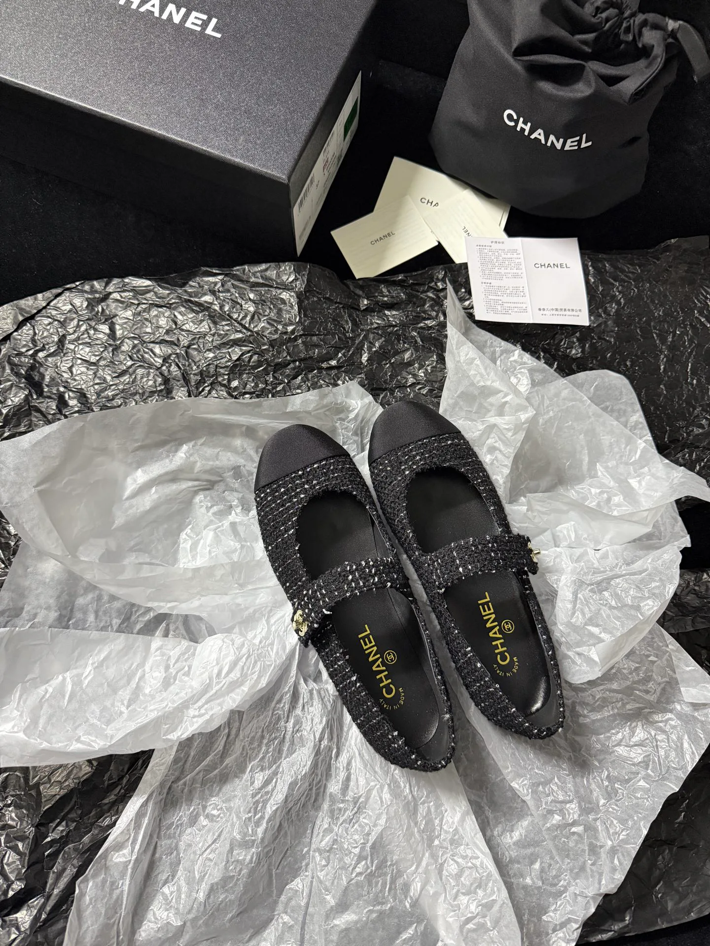 Балетки Женские Chanel 344225