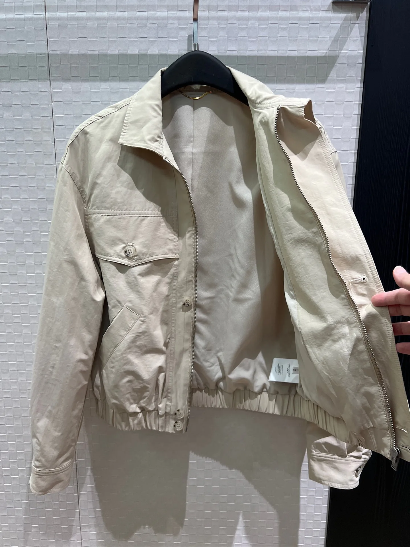 Куртки И Пуховики Женские Saint Laurent 17217445