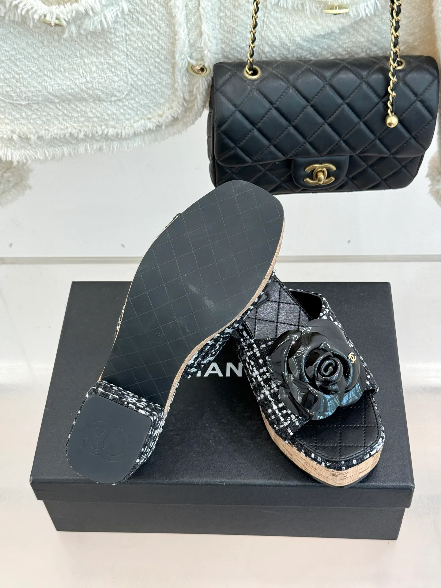 Босоножки Женские Chanel 1262095