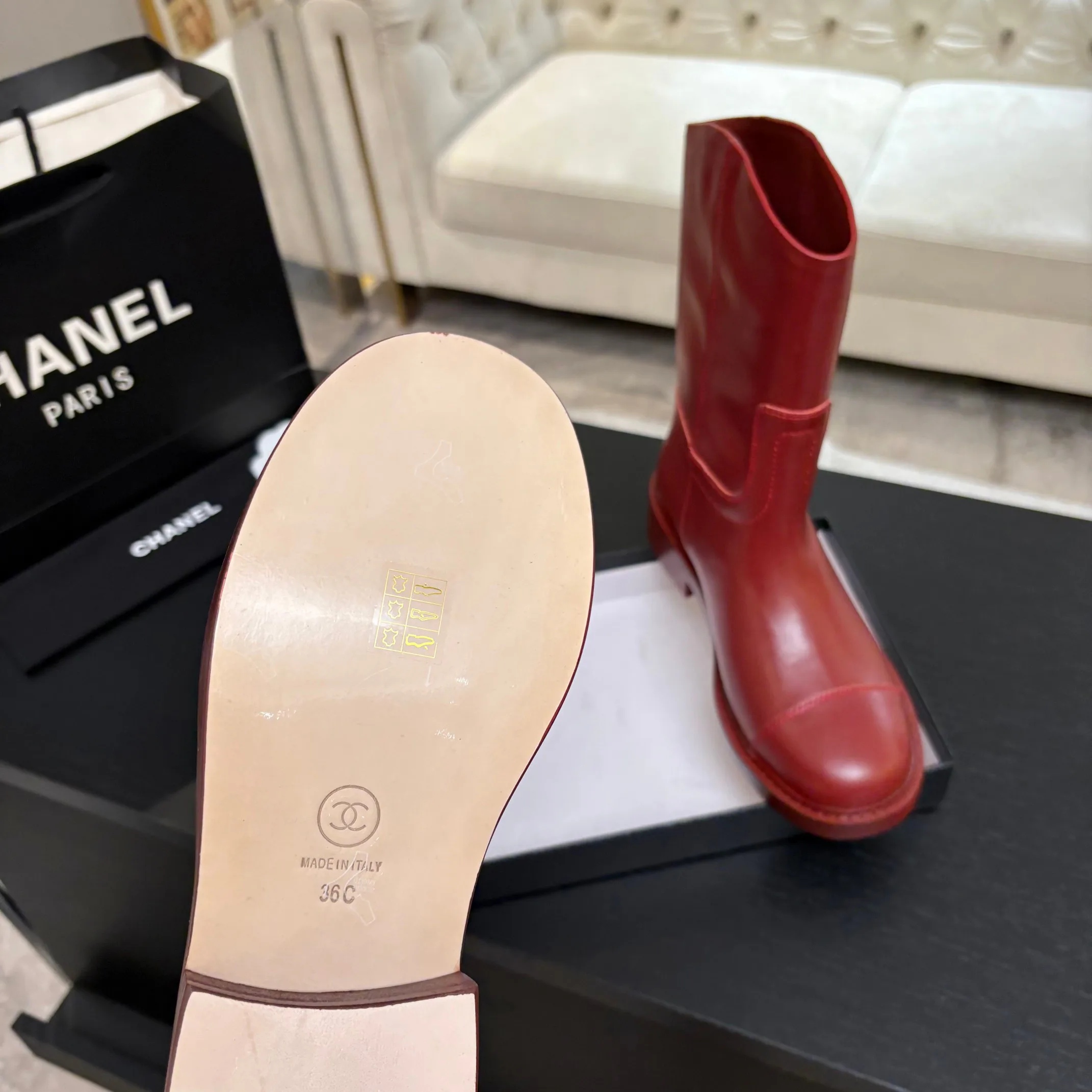 Сапоги Женские Chanel 18062796