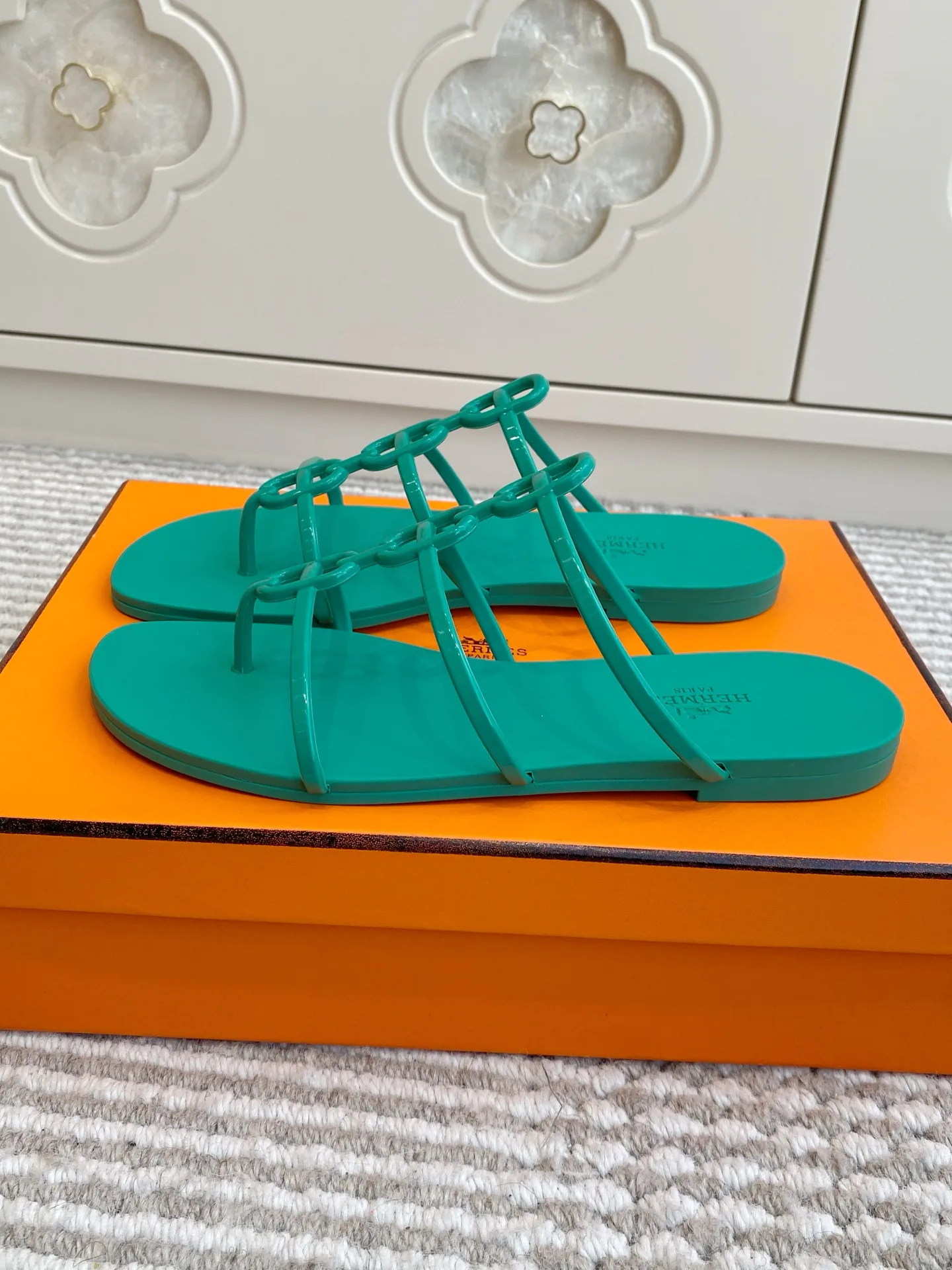 Шлепанцы Женские Hermes 9916906