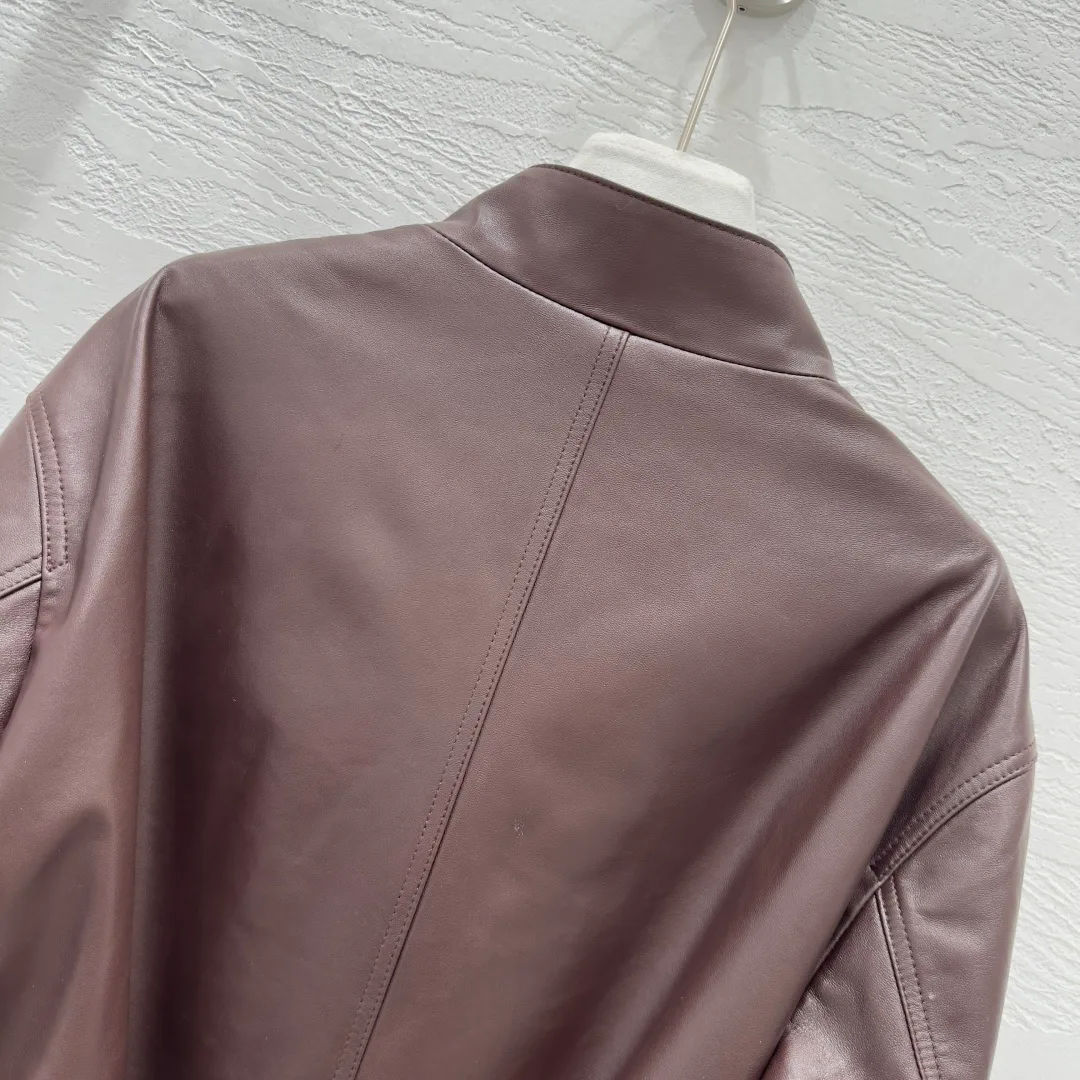 Кожаные Куртки И Дублёнки Женские Saint Laurent 5066099