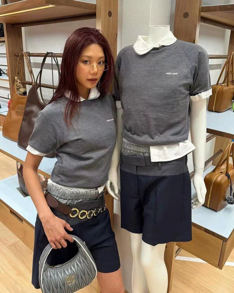 Шорты Женские Miu Miu 25269