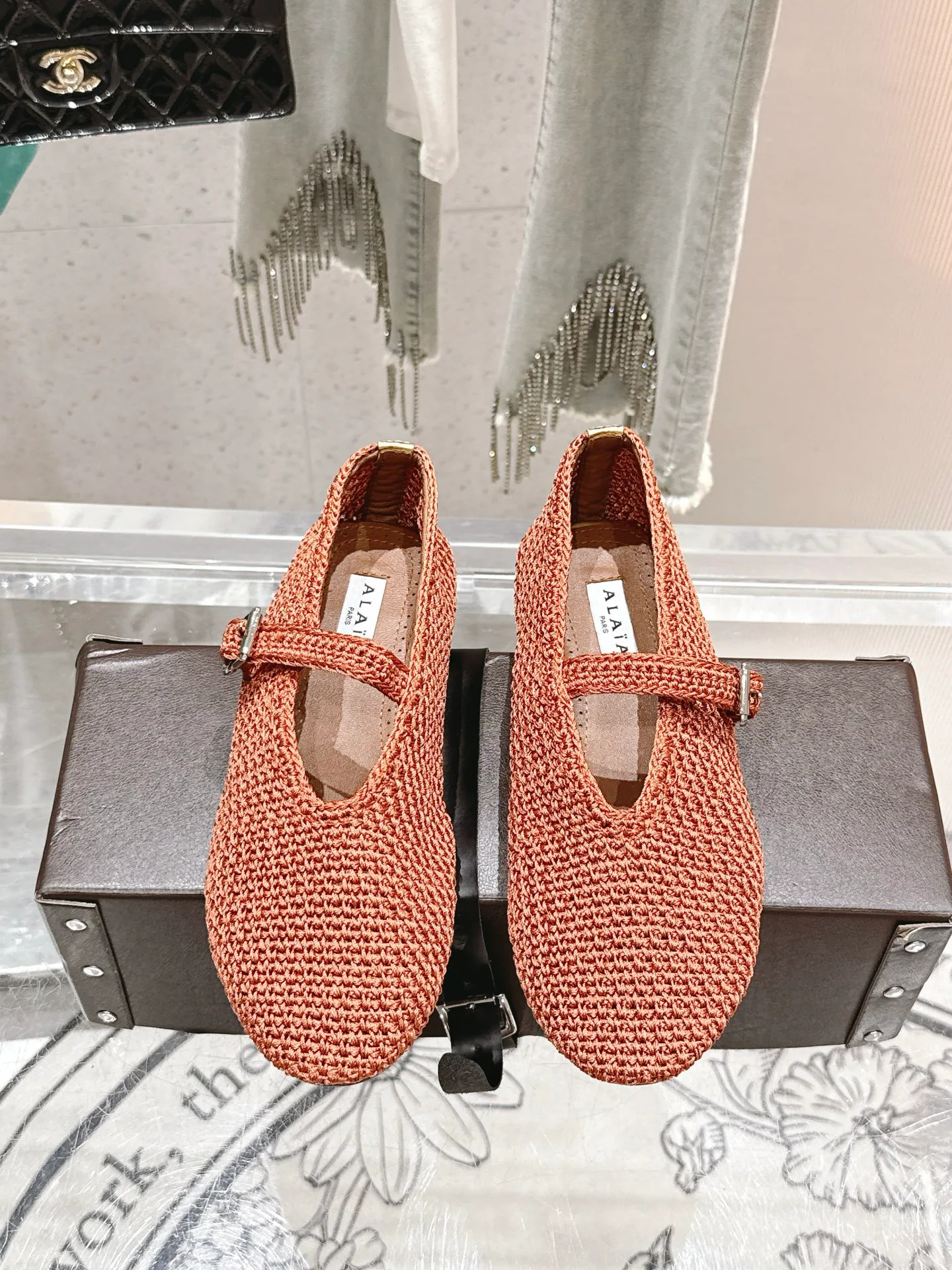 Балетки Женские Alaia 11574872