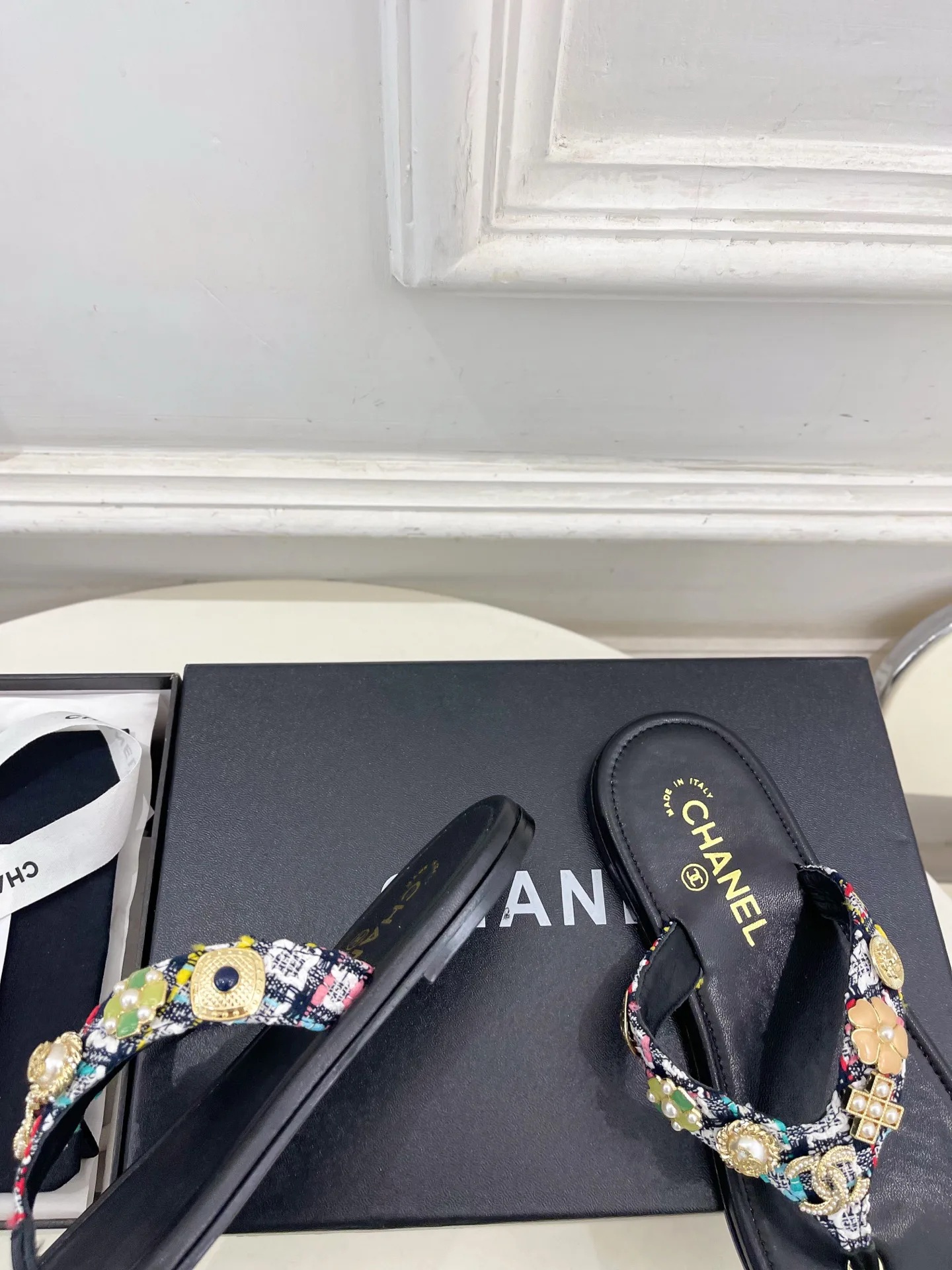 Шлепанцы Женские Chanel 4515847