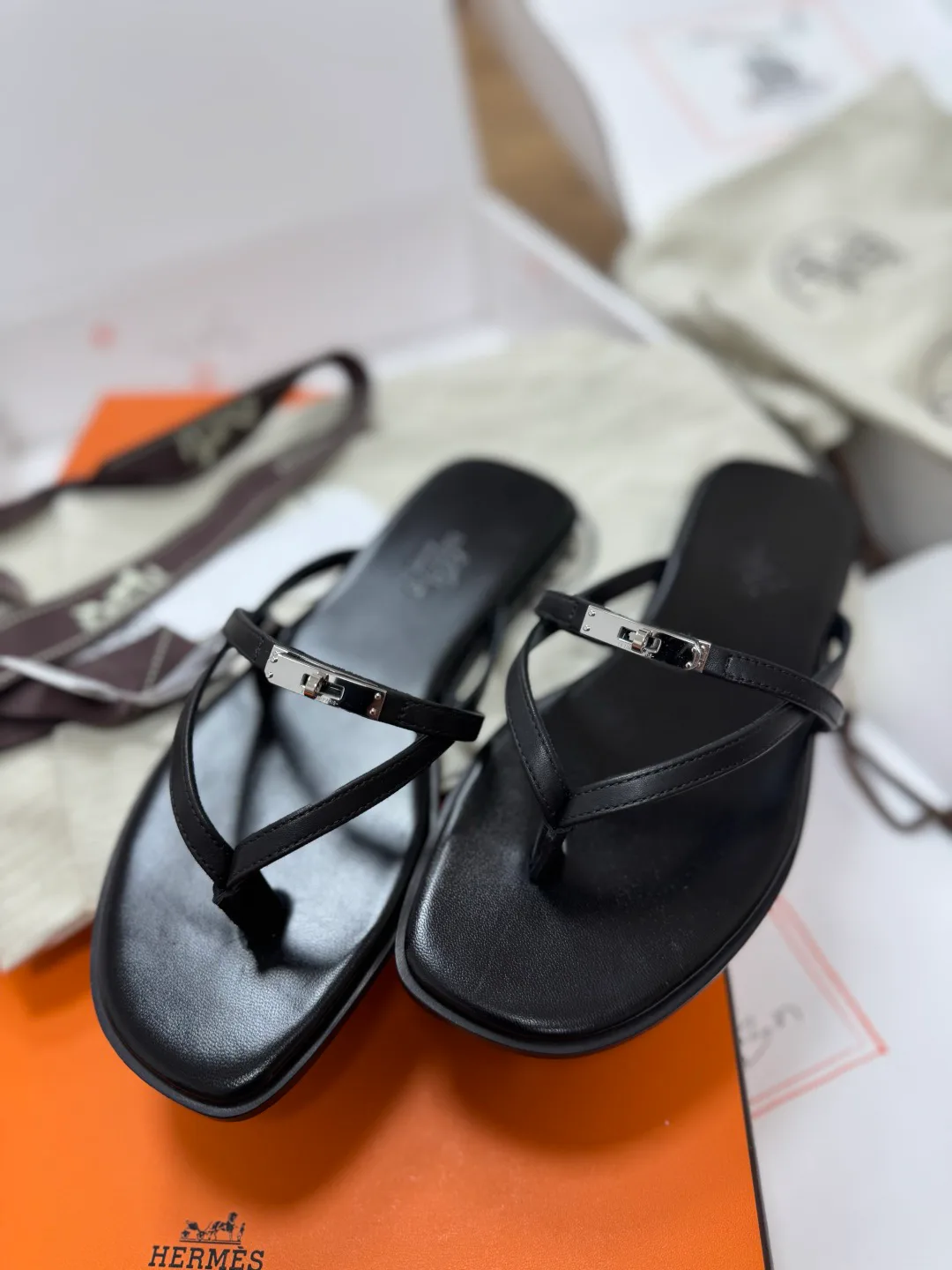 Шлепанцы Женские Hermes 13930282