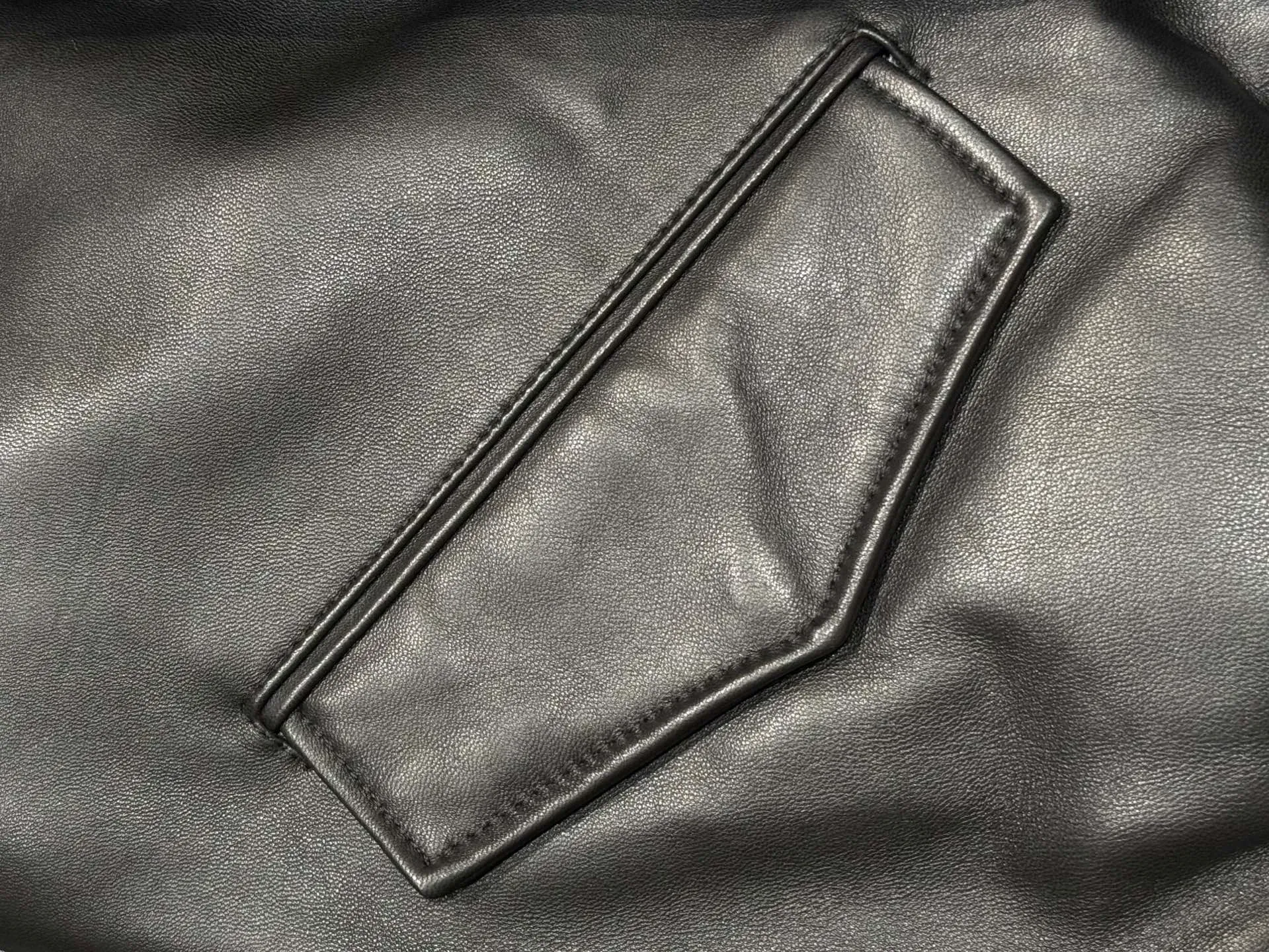 Кожаные Куртки И Дублёнки Мужские Saint Laurent 715784