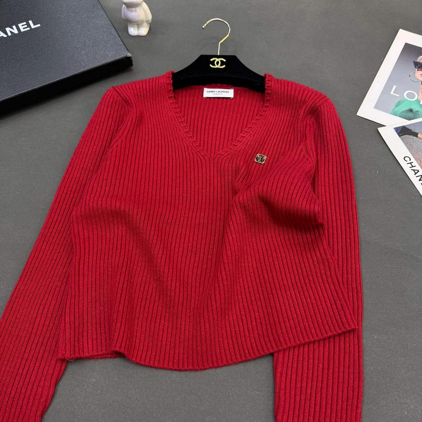 Джемперы И Свитеры Женские Saint Laurent 17954269