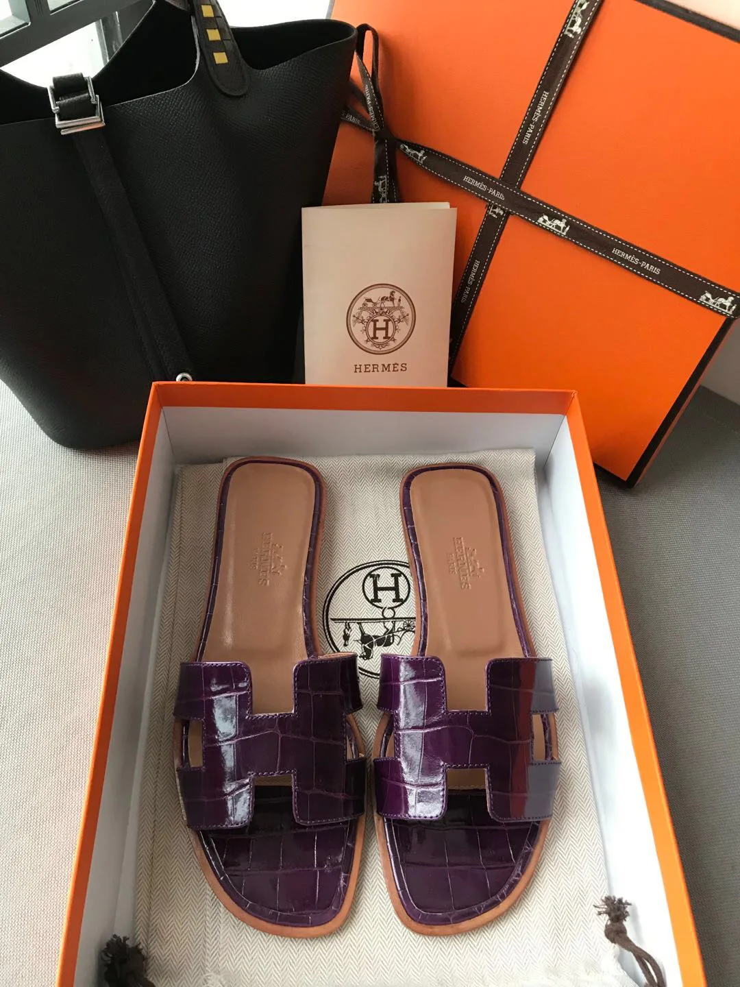 Шлепанцы Женские Hermes 3967612