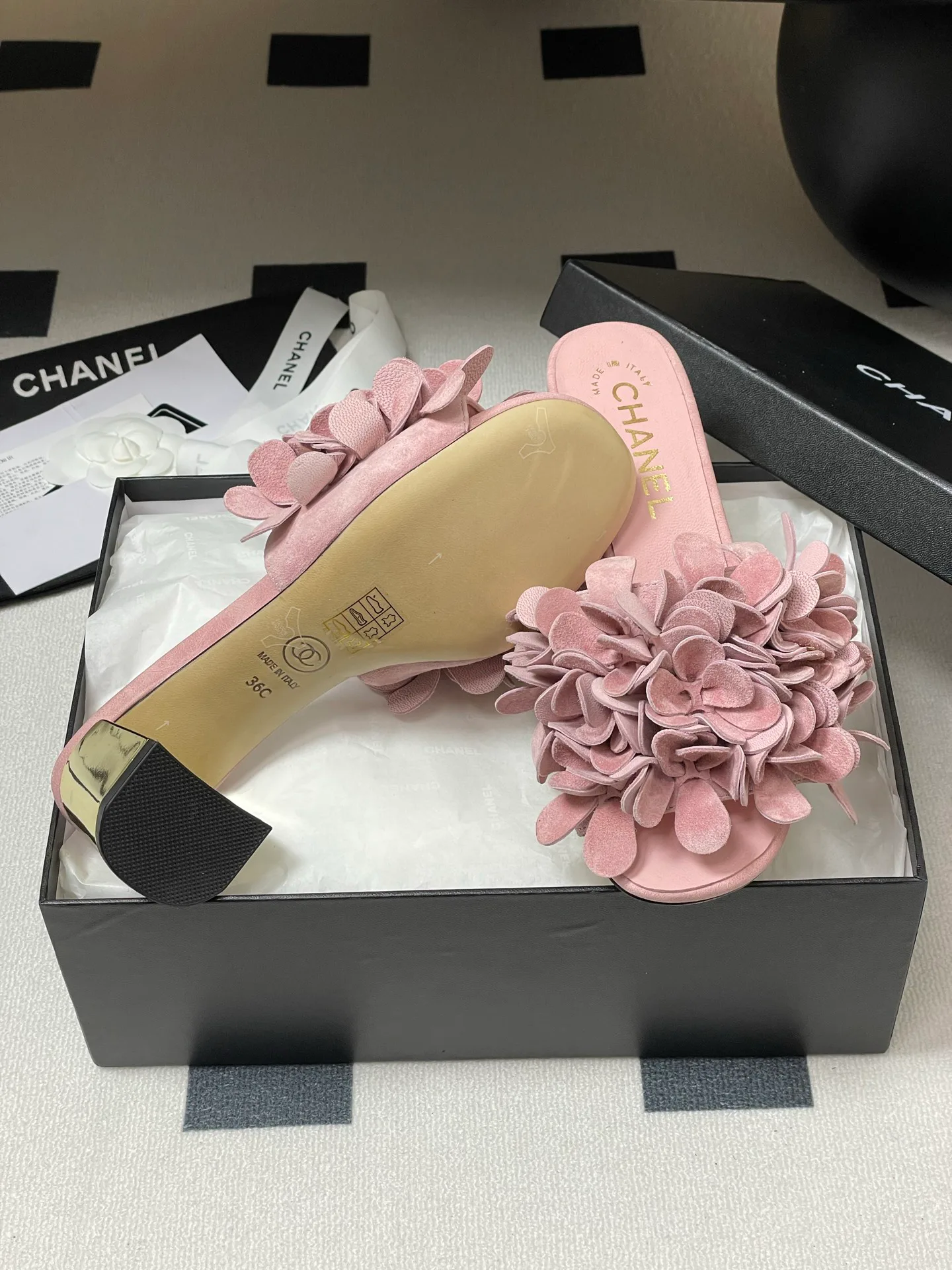 Босоножки Женские Chanel 28341