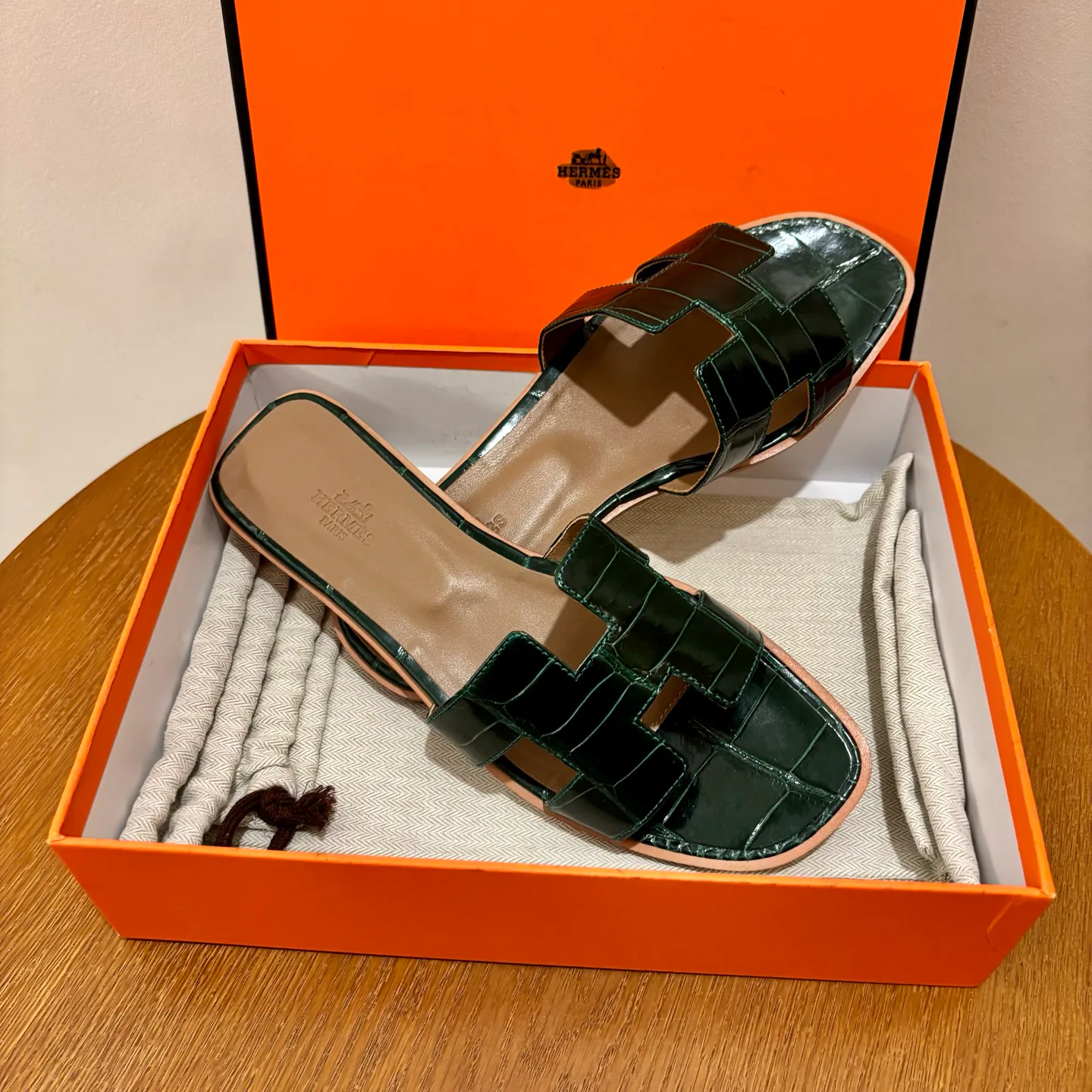 Шлепанцы Женские Hermes 4504001