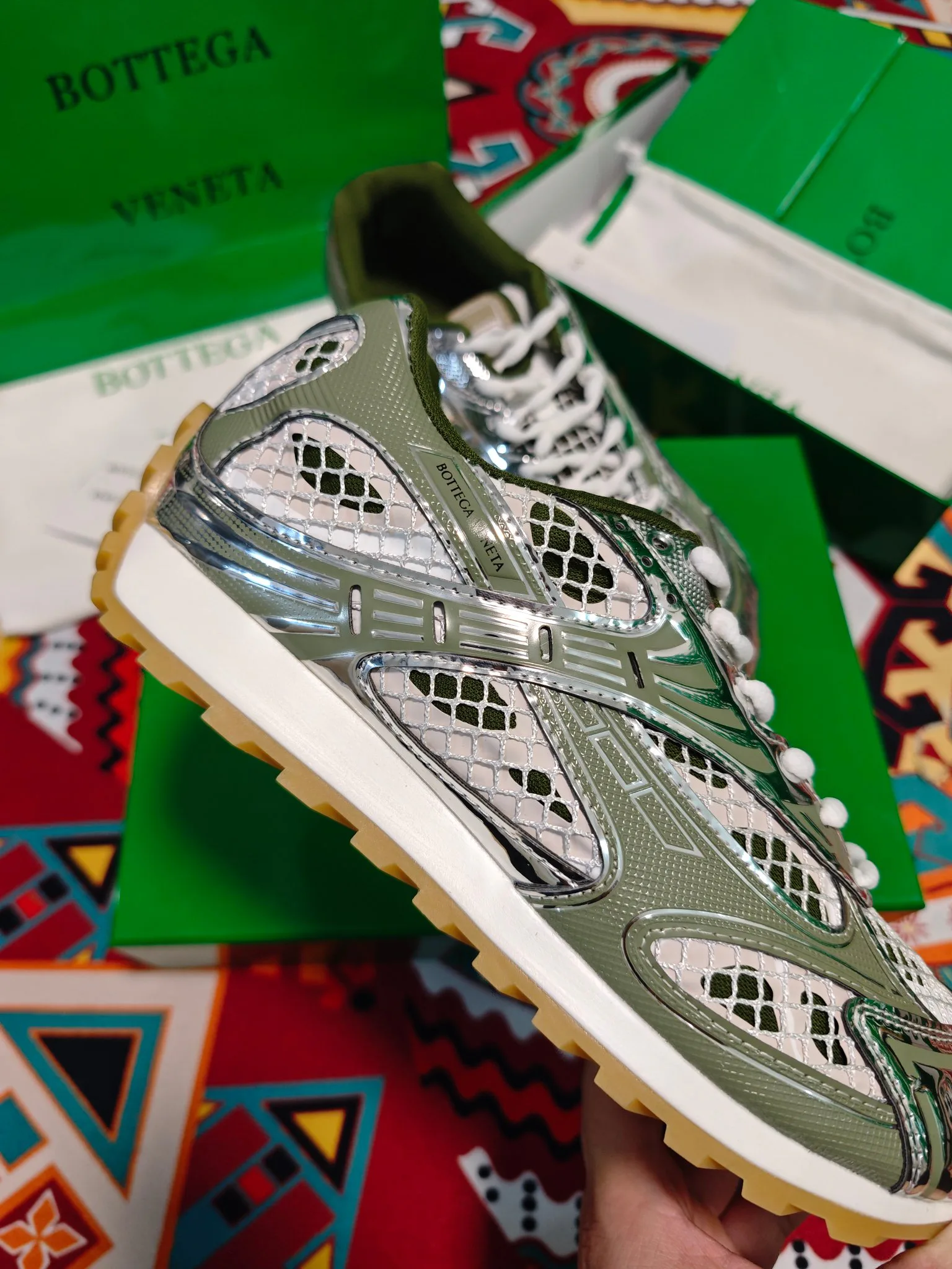 Кроссовки Мужские Bottega Veneta 651210