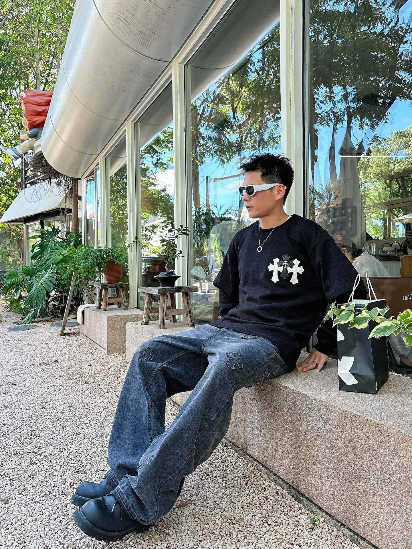 Свитшоты И Худи Мужские Chrome Hearts 928682