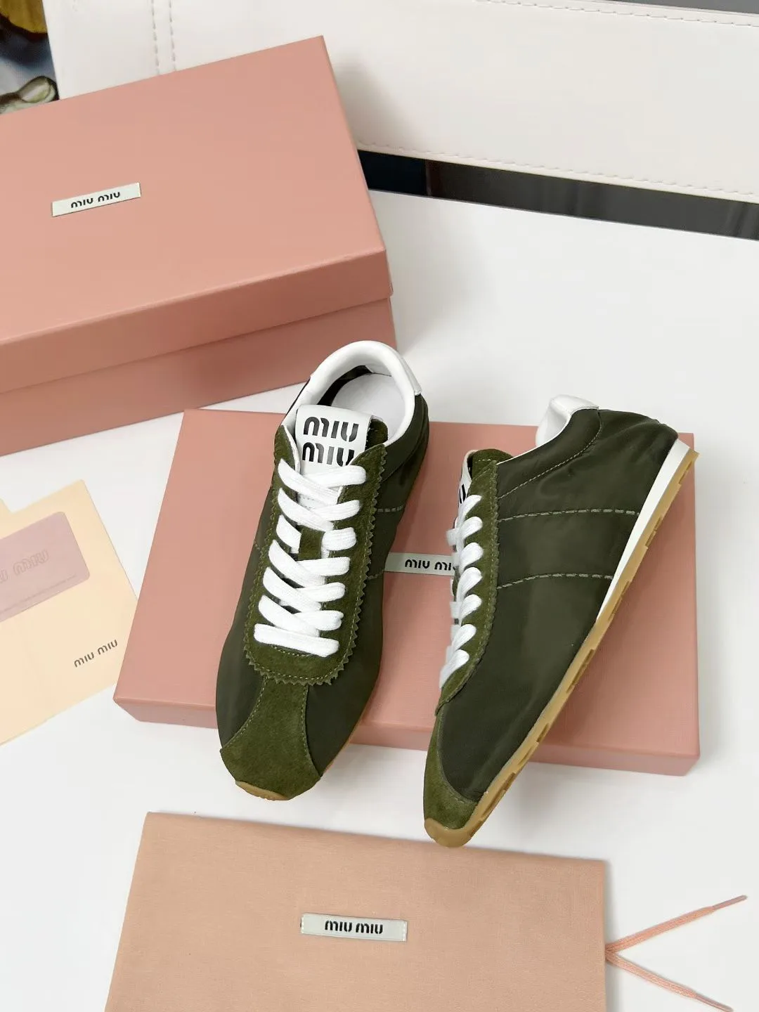 Кроссовки Женские Miu Miu 85701