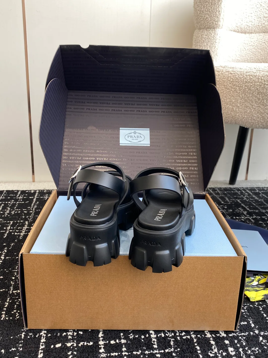 Сандалии Женские Prada 17572220