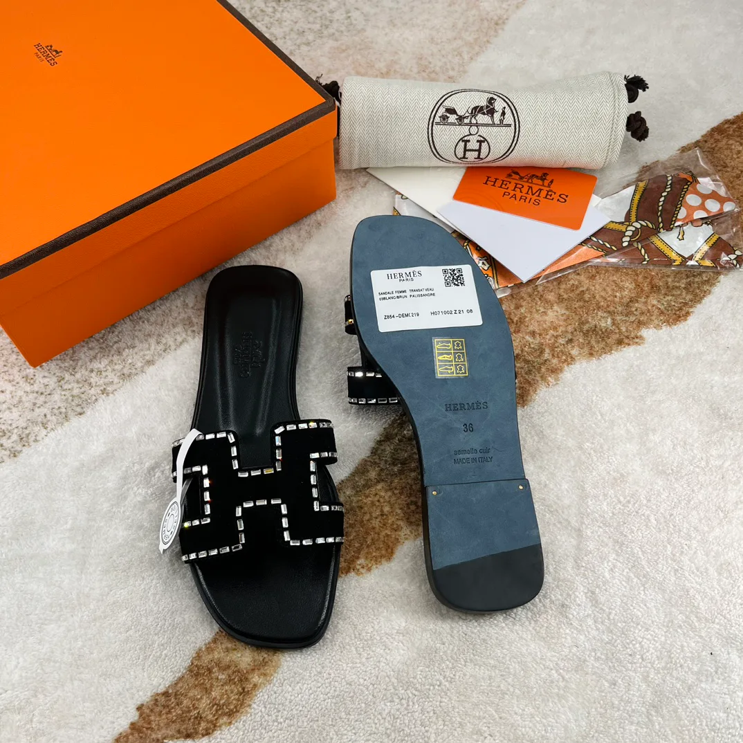 Шлепанцы Женские Hermes 23563