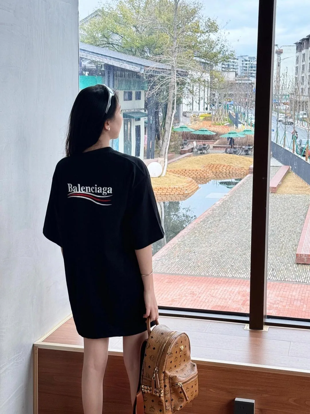 Футболки Мужские Balenciaga 9731449