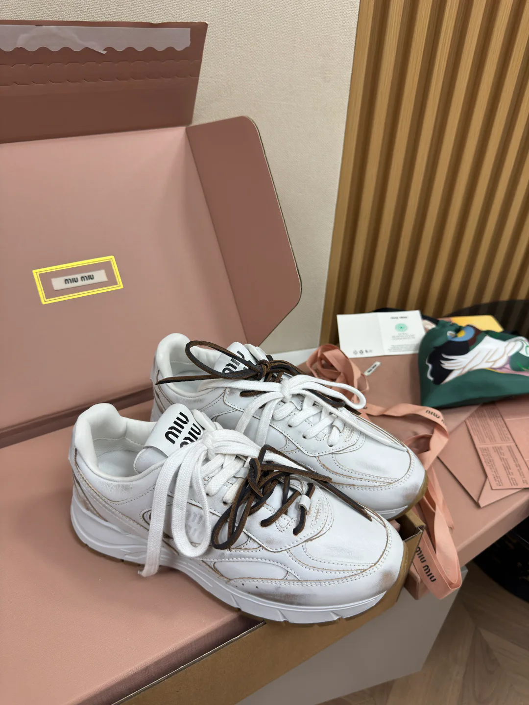 Кроссовки Женские Miu Miu 516722