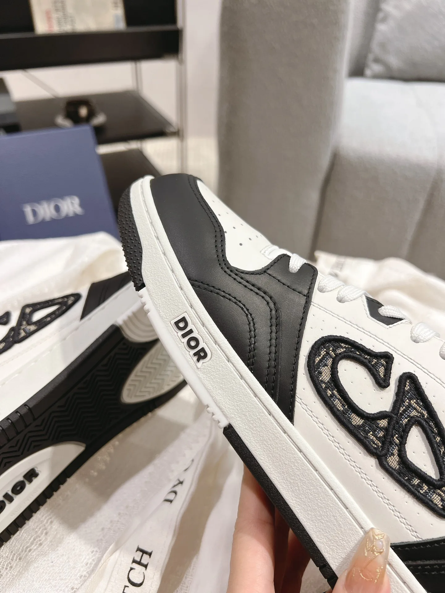 Кроссовки Мужские Christian Dior 628330