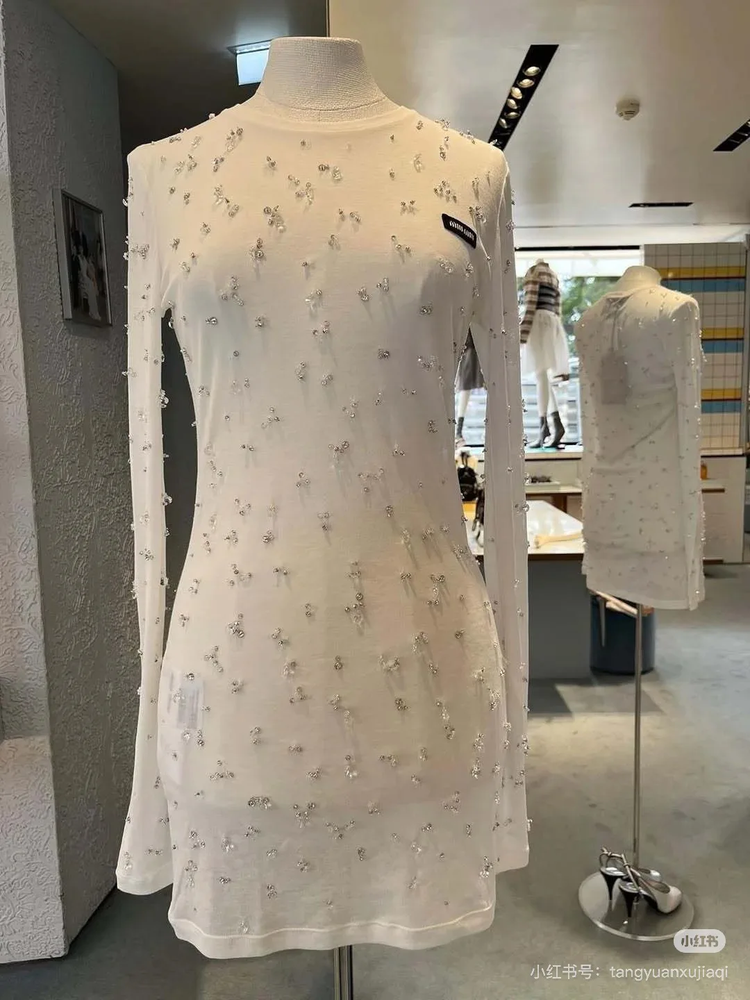 Лонгсливы Женские Miu Miu 1286849