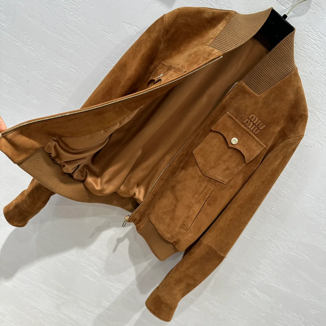 Кожаные Куртки И Дублёнки Женские Miu Miu 11467151