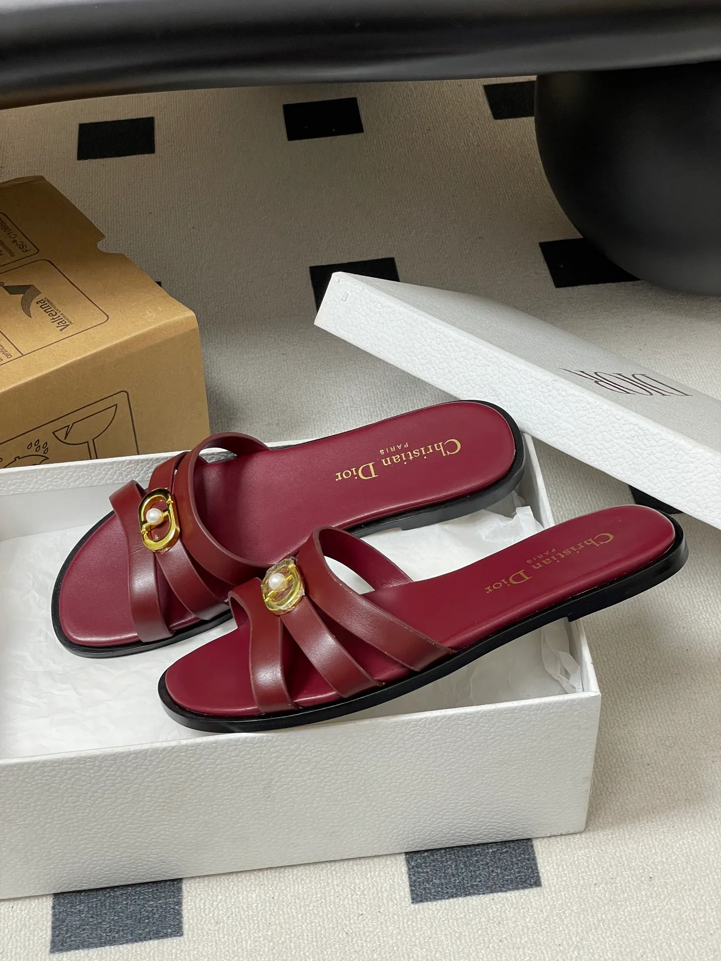 Шлепанцы Женские Christian Dior 300691