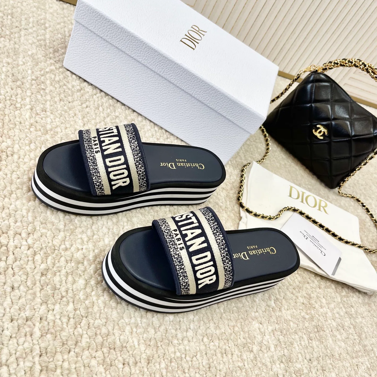 Шлепанцы Женские Christian Dior 14021