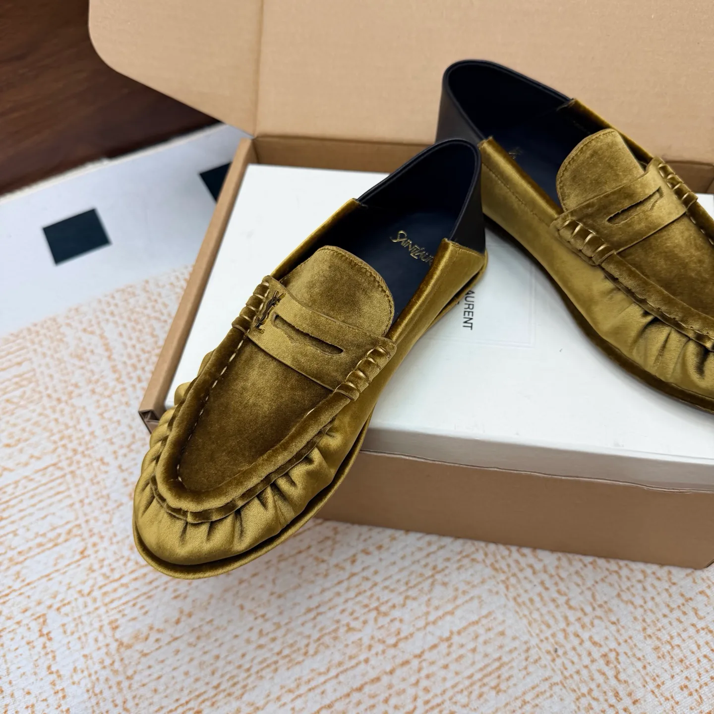 Лоферы И Мокасины Женские Saint Laurent 18104186
