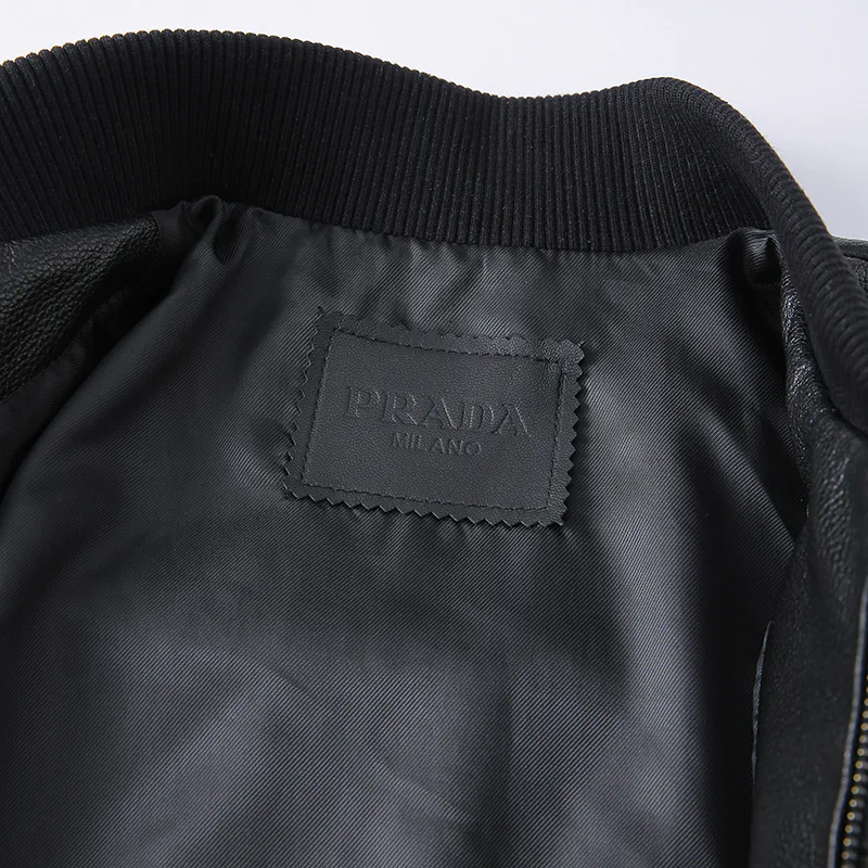 Кожаные Куртки И Дублёнки Мужские Prada 1309628