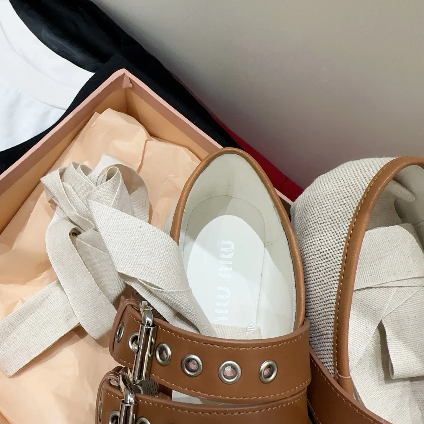 Балетки Женские Miu Miu 13453759