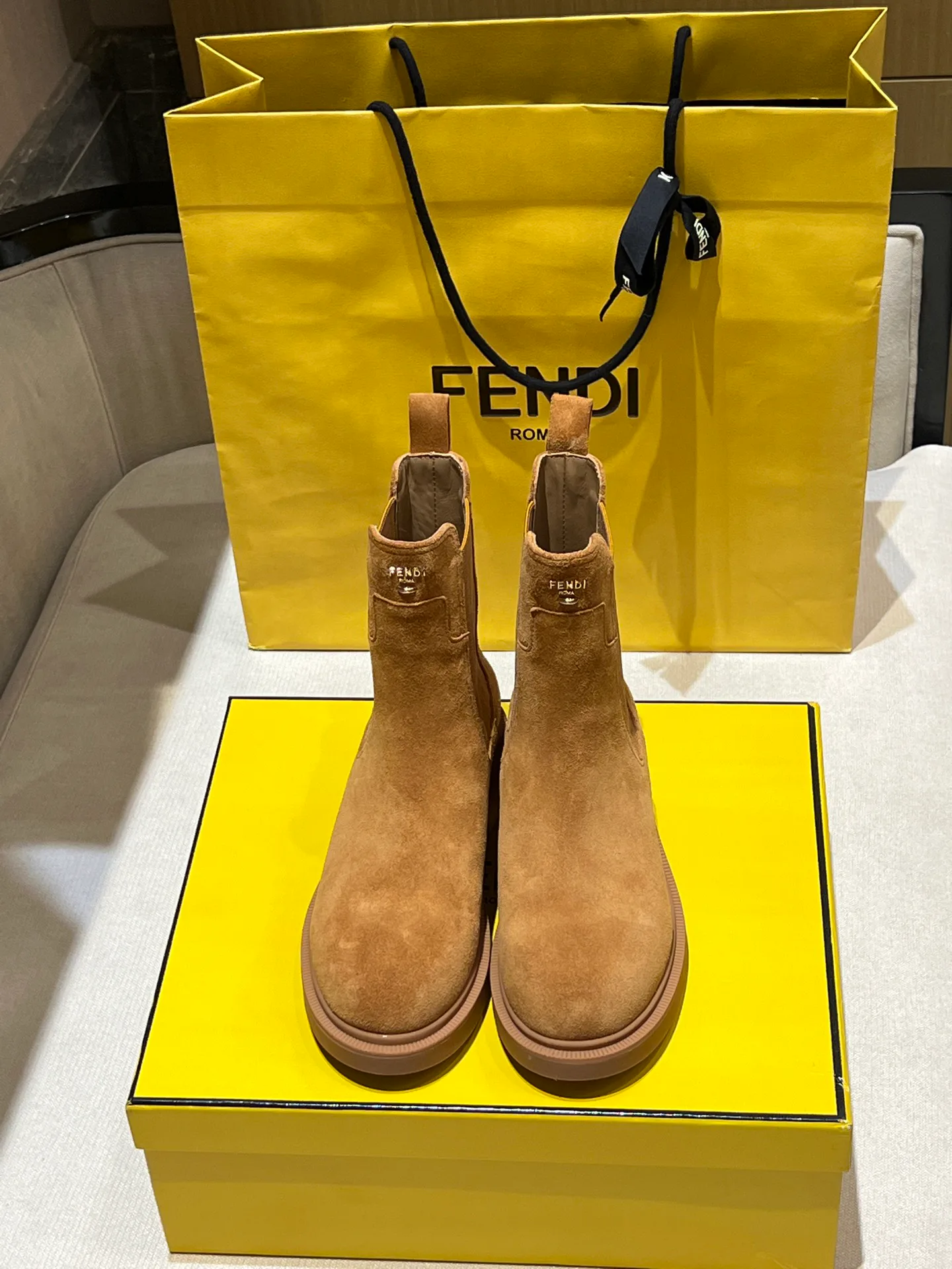 Ботинки Женские Fendi 1408704