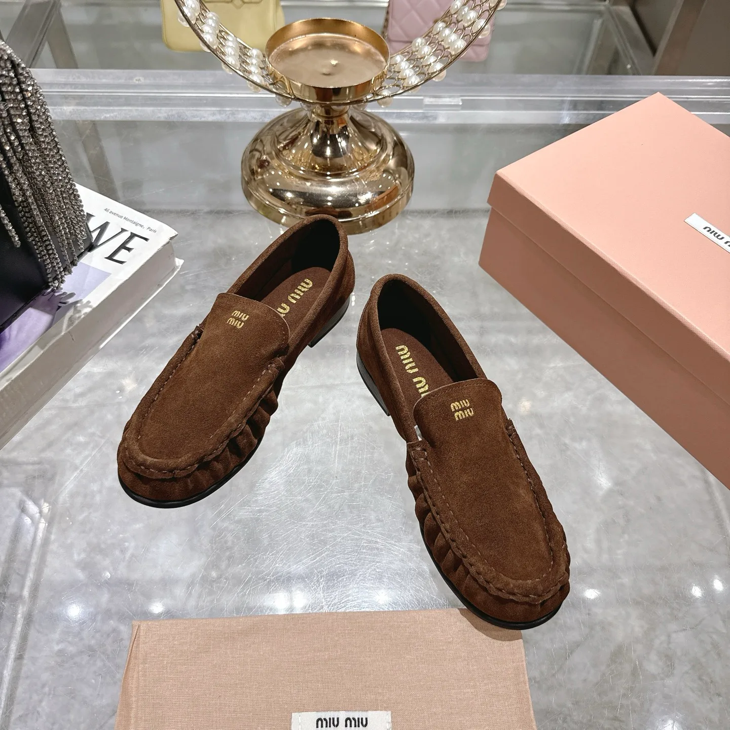 Лоферы Женские Miu Miu 397835