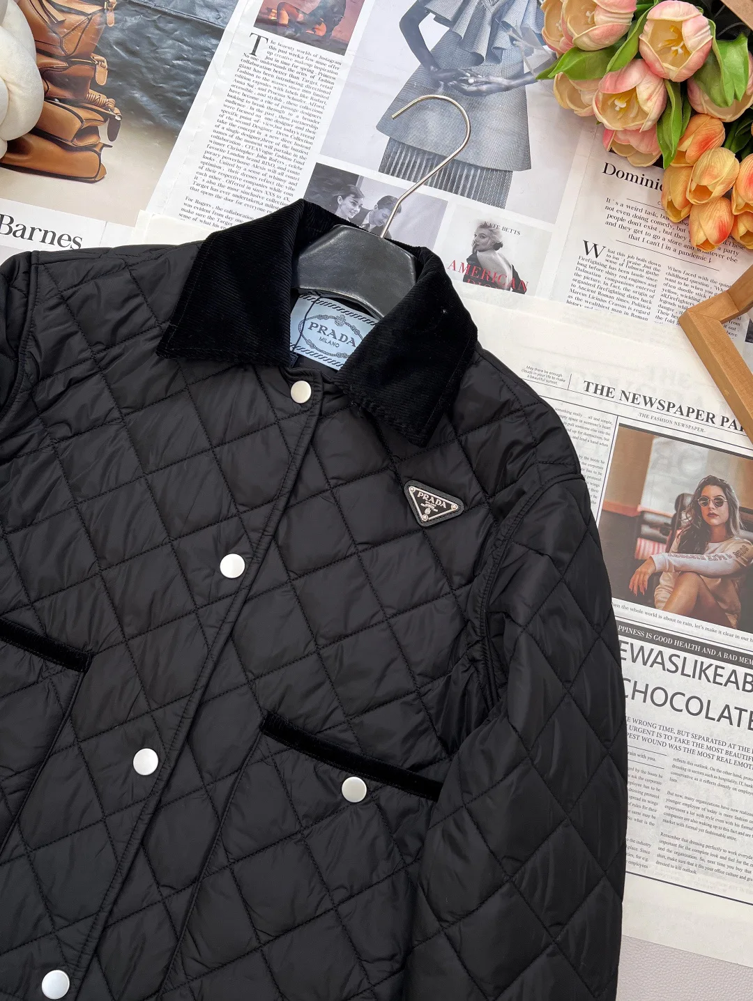 Куртки И Пуховики Женские Prada 5057325