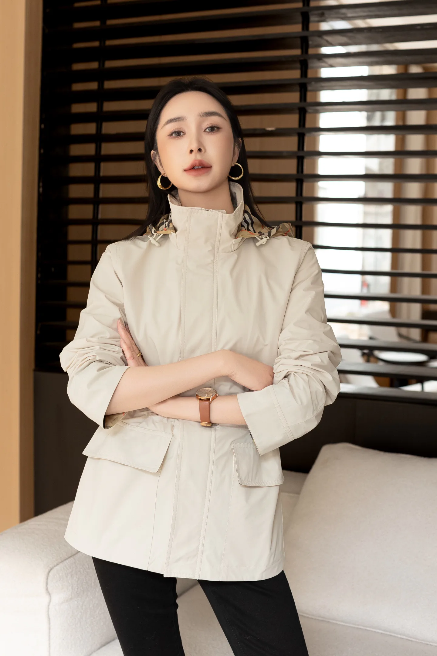 Куртки И Пуховики Женские Burberry 11698733