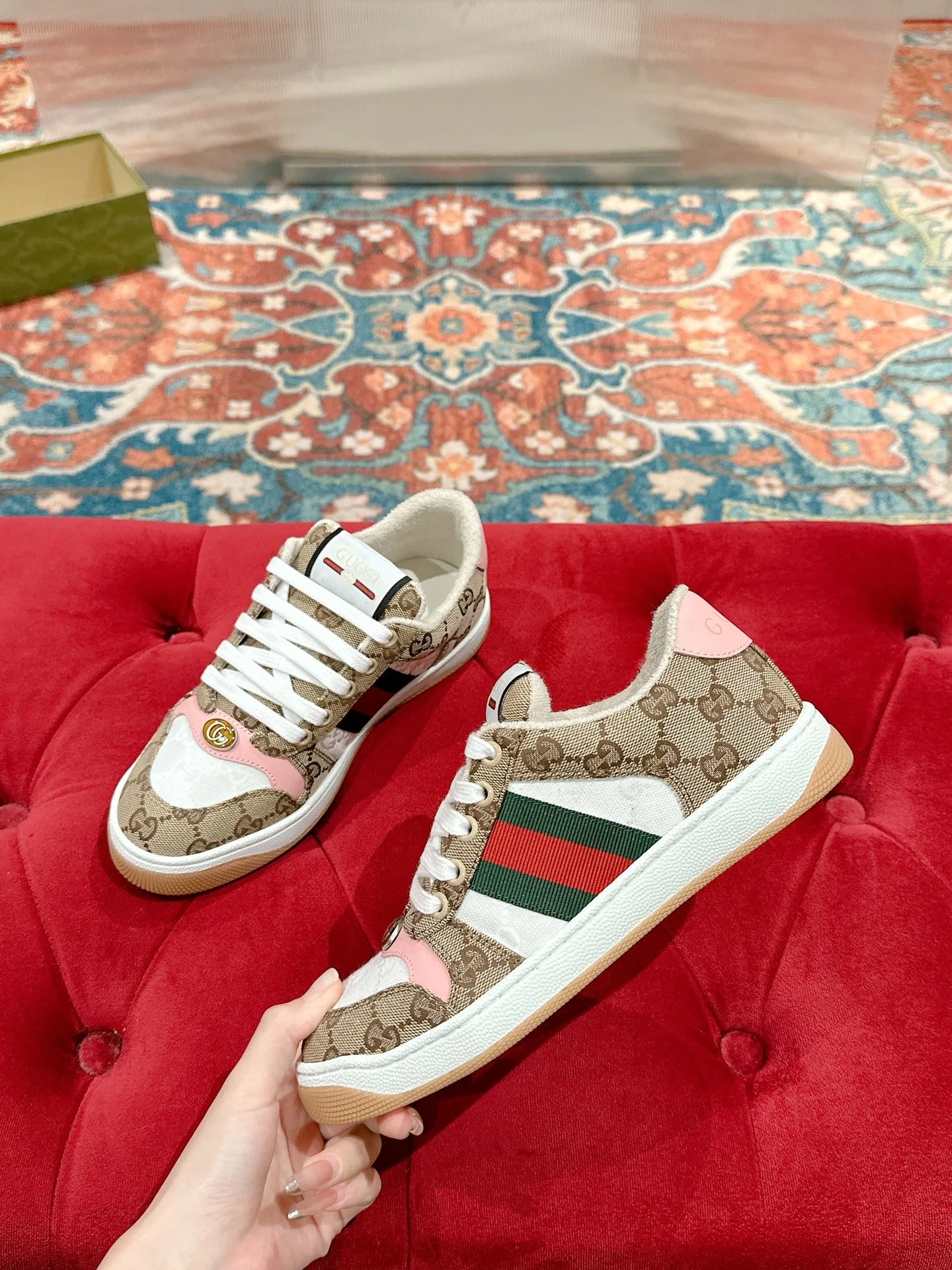 Кроссовки Женские Gucci 17956664