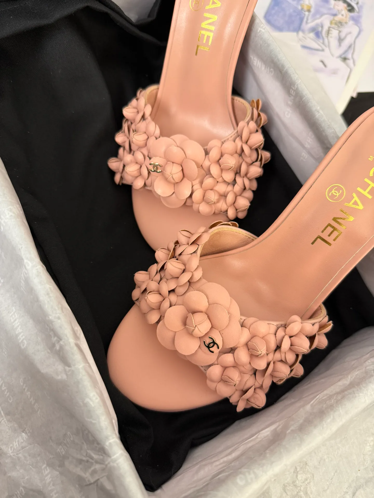 Босоножки Женские Chanel 33126