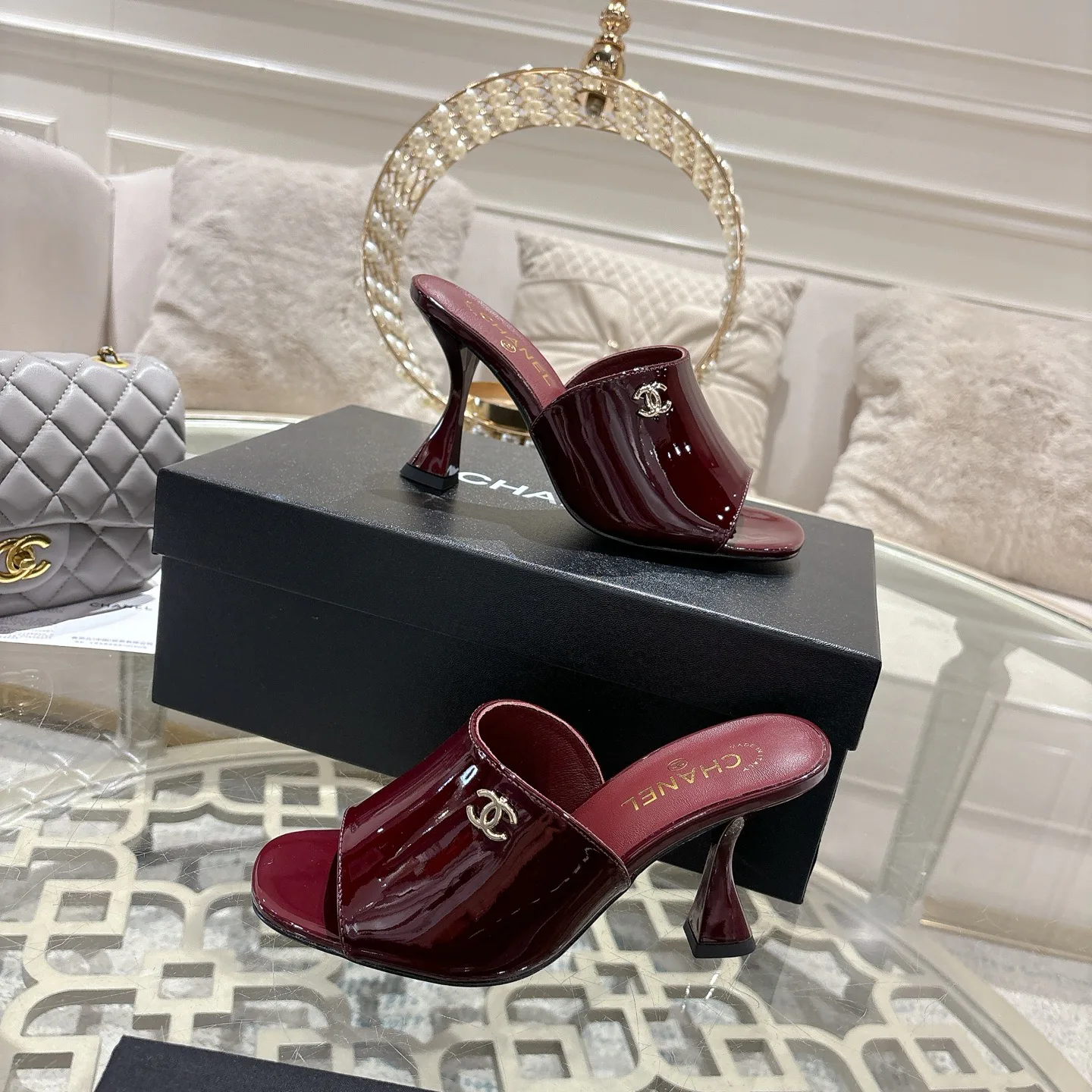 Босоножки Женские Chanel 1590812