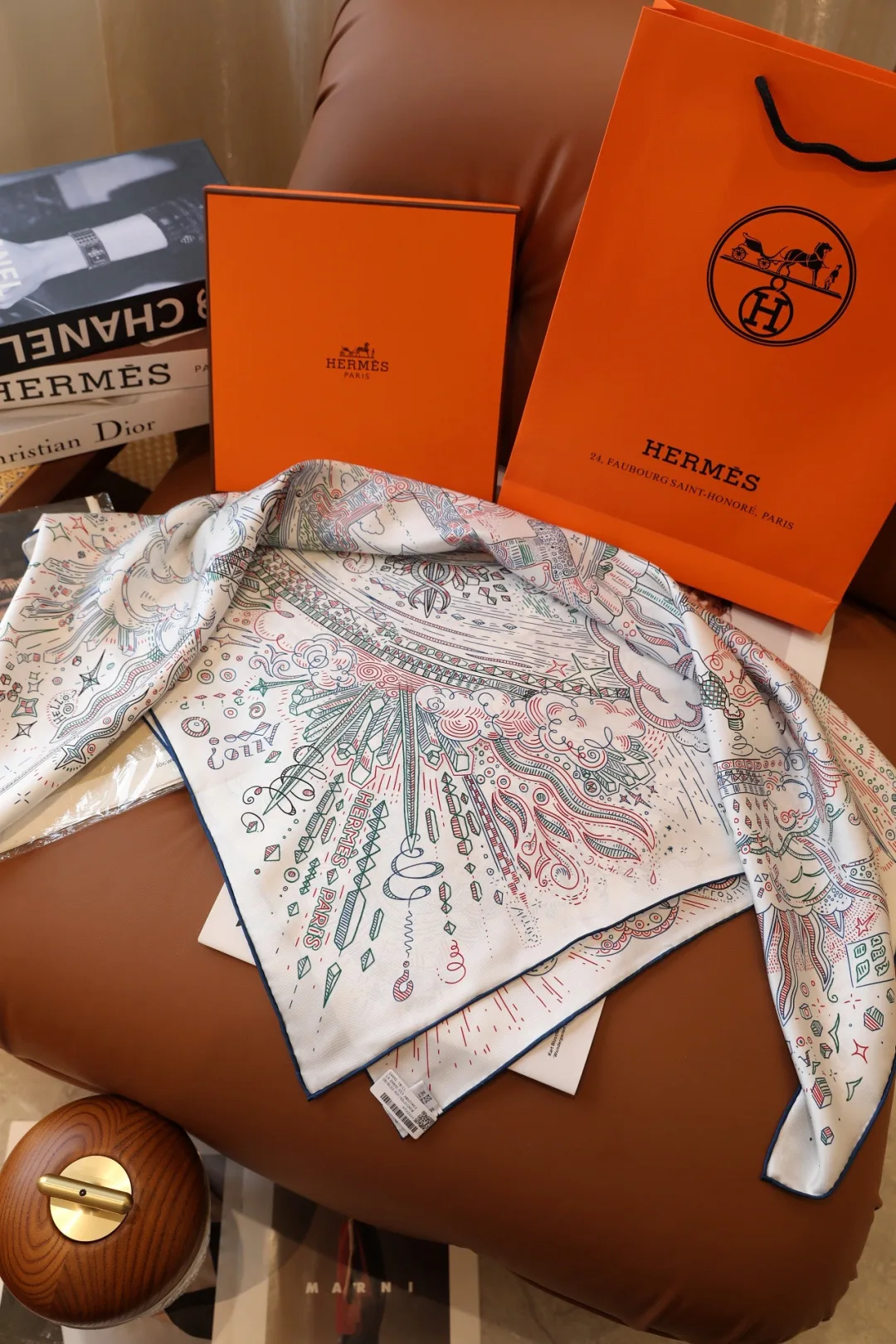 Платки Hermes 9648223