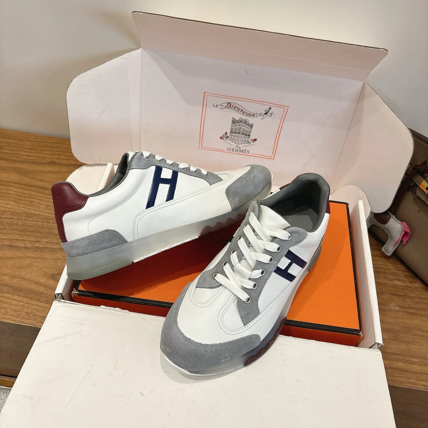 Кроссовки Женские Hermes 1886258