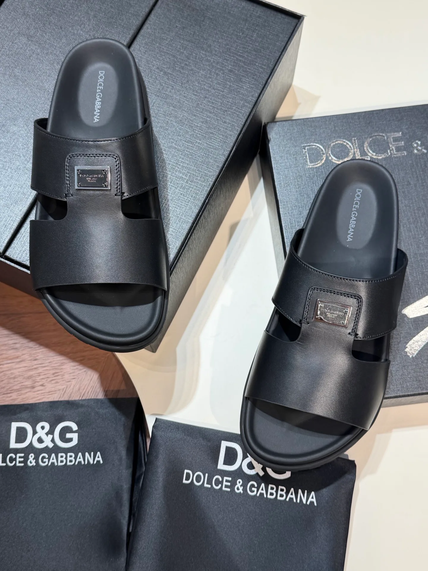 Шлепанцы Мужские Dolce & Gabbana 11483756