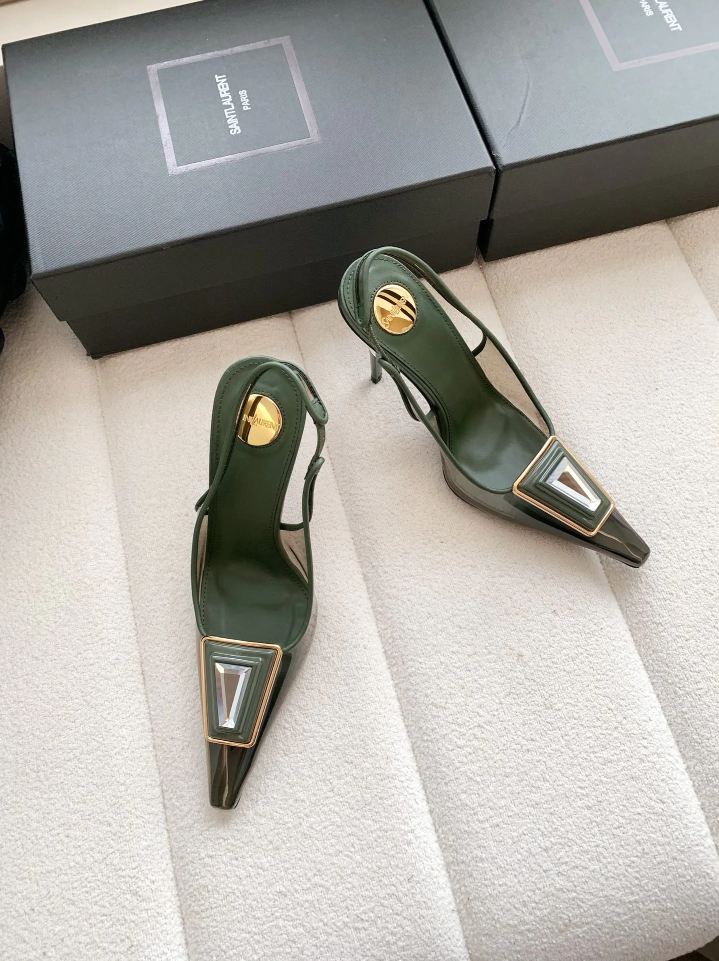 Босоножки Женские Saint Laurent 17371732