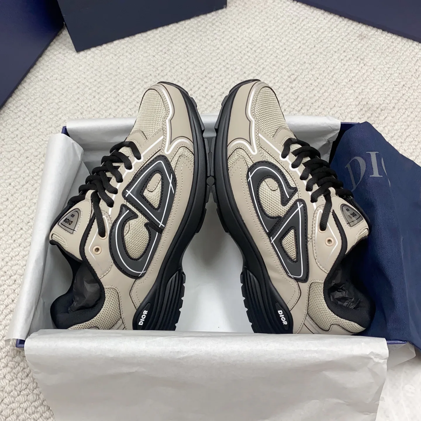 Кроссовки Мужские Christian Dior 198289