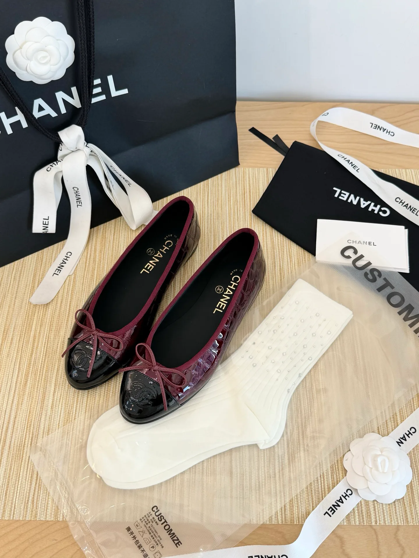 Балетки Женские Chanel 18224119