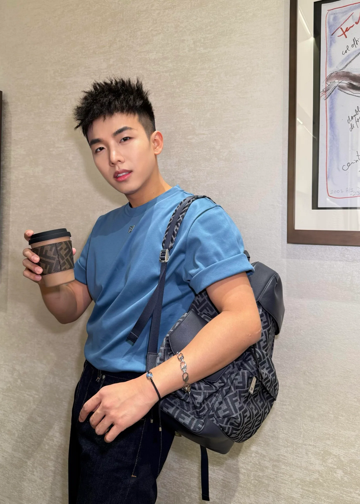 Футболки Мужские Fendi 9916681