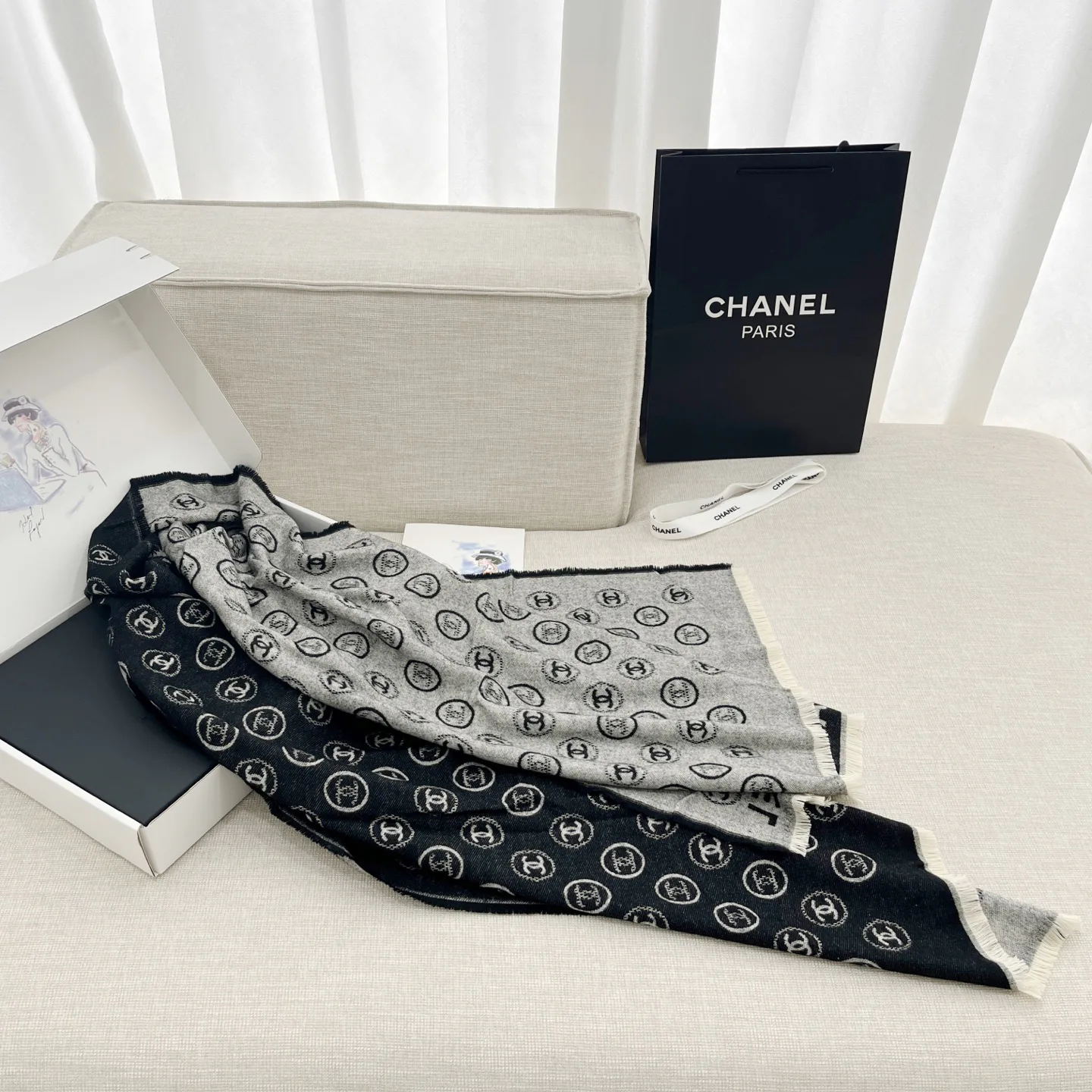 Шарфы Chanel 183686