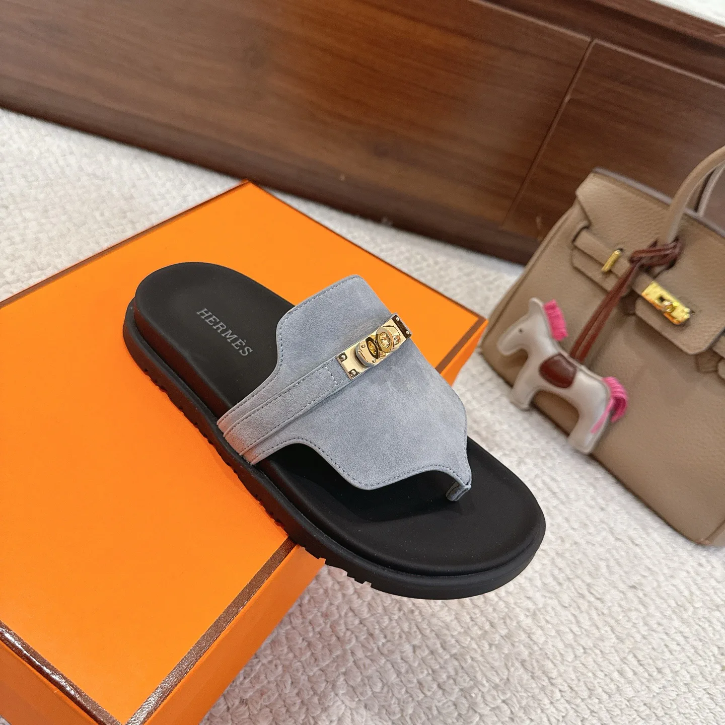Шлепанцы Женские Hermes 8971581